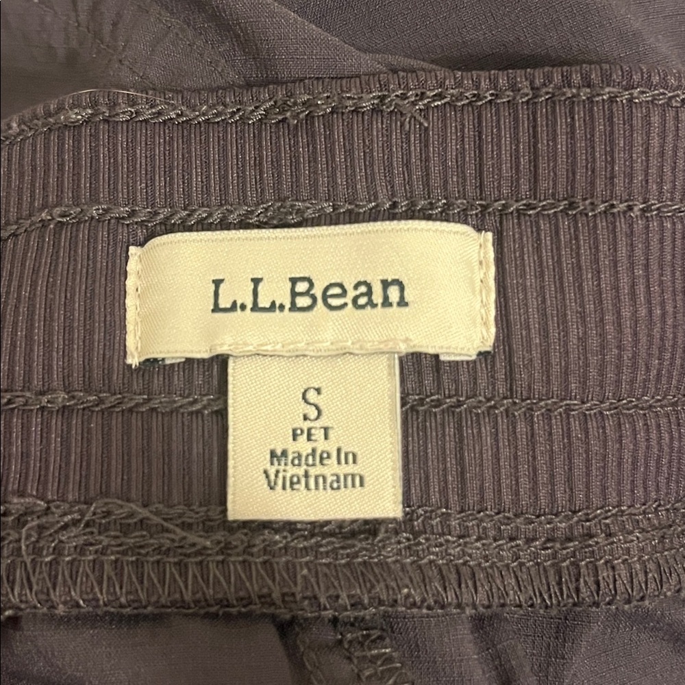 L.L. Bean Women's Vista Granite Gray Straight Leg Camp Pants Size Small Petite - Picture 5 of 7